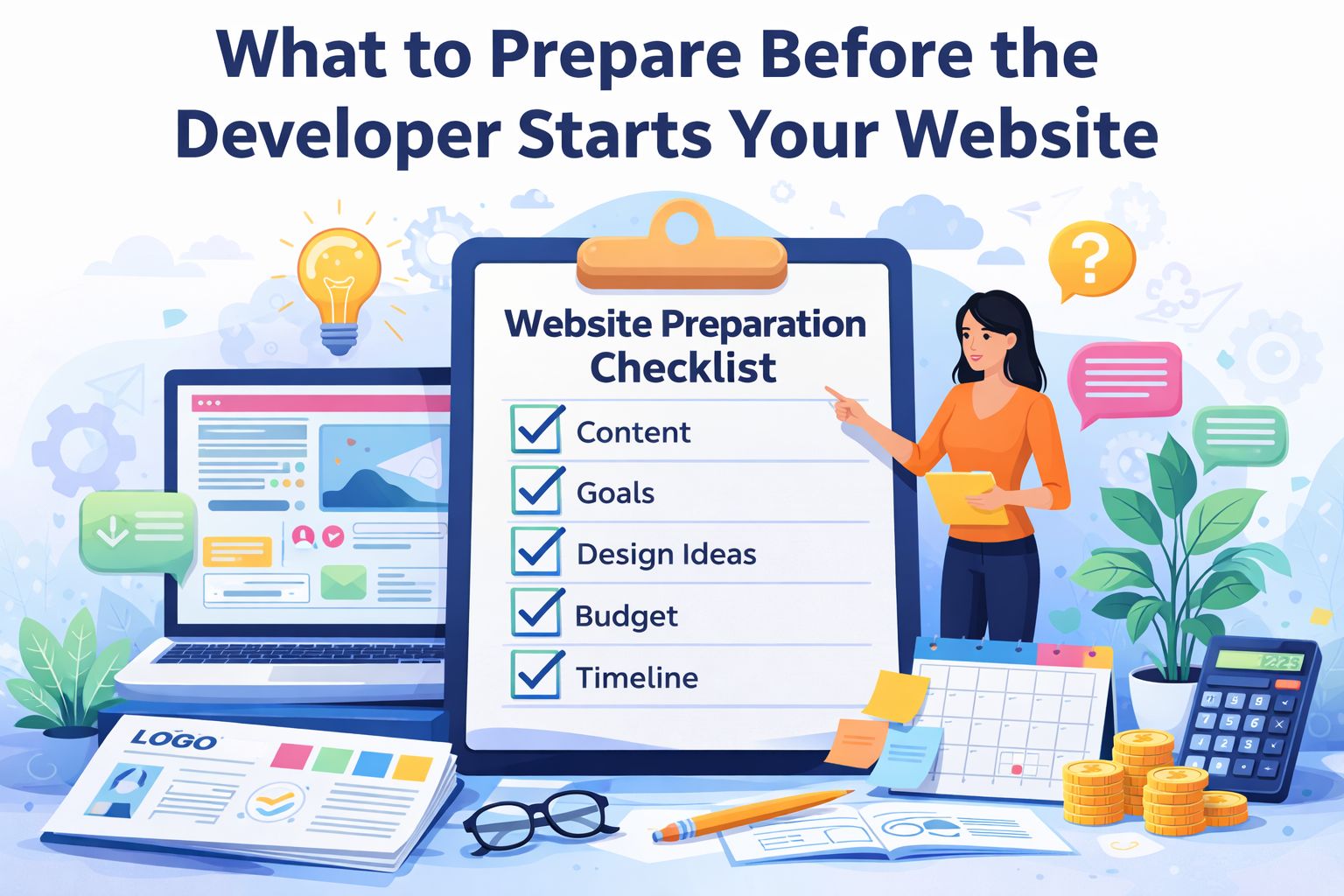 What to Prepare Before Website Development